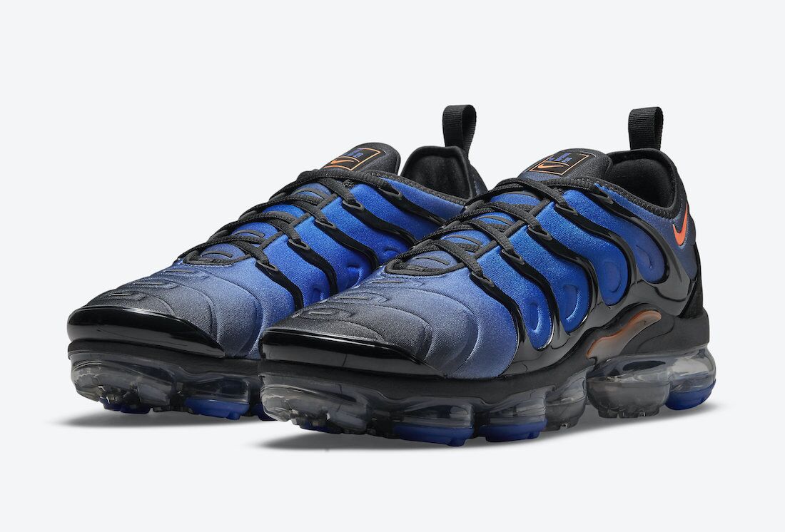 Women Nike Air VaporMax Plus Black Blue Pink Shoes